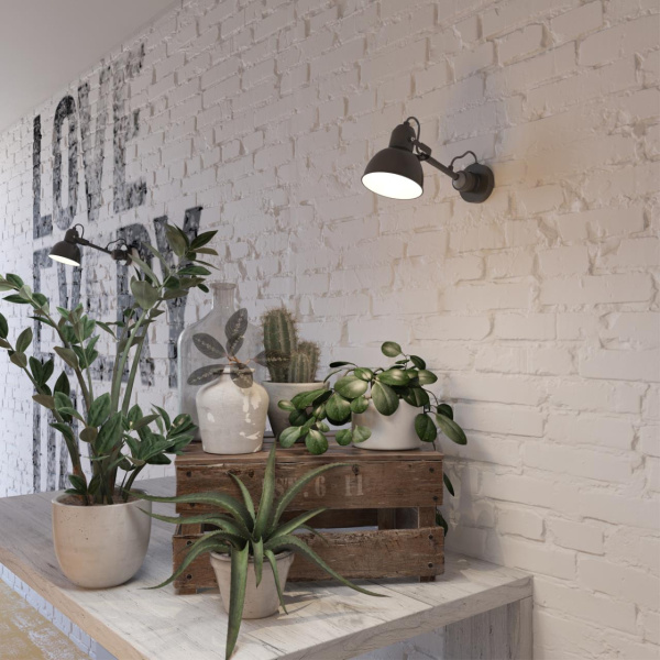 Бра на кронштейне Е14 1*40W ARTA черный B ODEON LIGHT