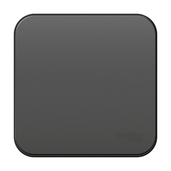 BLANCA Выключатель ОУ 1 кл 10А антрацит IP20 (кр.15шт) Schneider Electric