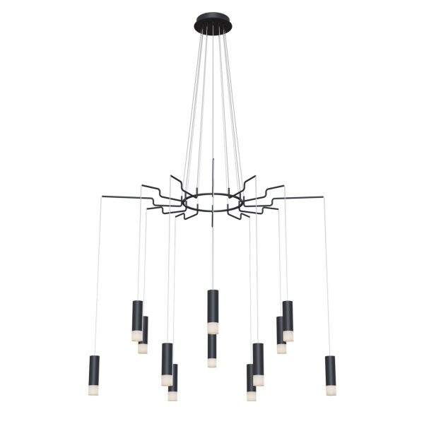 Подвесной светильник 12*G9 6Вт Черный IP20 Davida MOD035PL-12B Technical