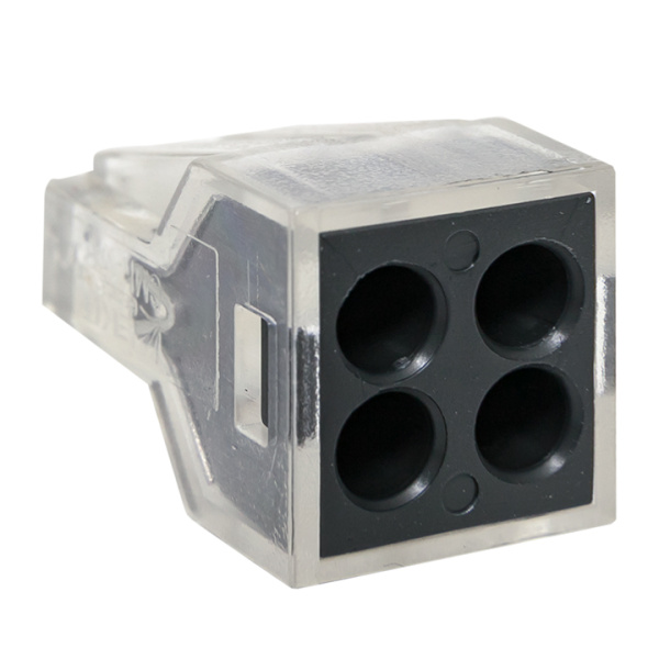 Строительно-монтажная клемма СМК 773-104 4 отверстия 1,0-2,5мм2 блистер (5шт) PROxima EKF