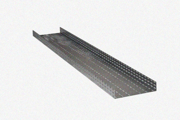 Лоток глухой ЛМГ 75х25х2000 УТ1,5, оцинкованный лист, S1,5