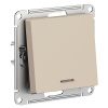 ATLASDESIGN  Механизм перекючателя 1-кл с подсветкой 10А песочный (уп.5шт) Schneider Electric