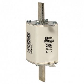 Плавкая вставка ППН-35 250/250А габарит 1 PROxima EKF