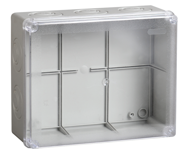 Коробка распаячная КМ41275 для открытой проводки 240х195х90мм IP44 IEK