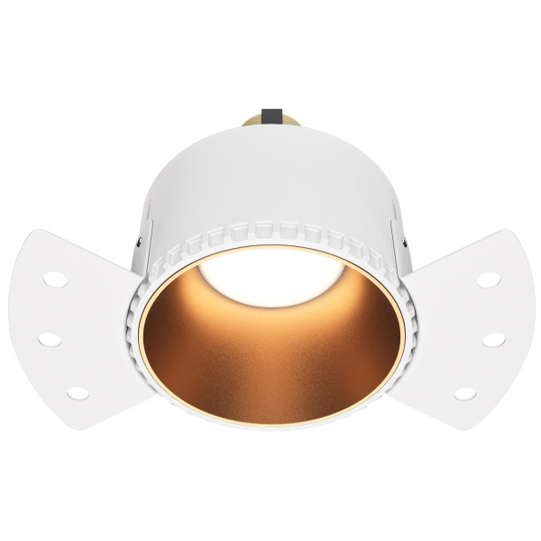 Встраиваемый светильник 1*GU10 20Вт Матовое Золото IP20 Downlight DL051-01-GU10-RD-WMG Technical Maytoni