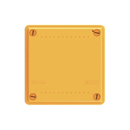 Коробка пластиковая FS с гладкими стенками и клеммниками, IP56, 100х100х50 мм, 5р, 450V, 10A, 6 мм2 DKC