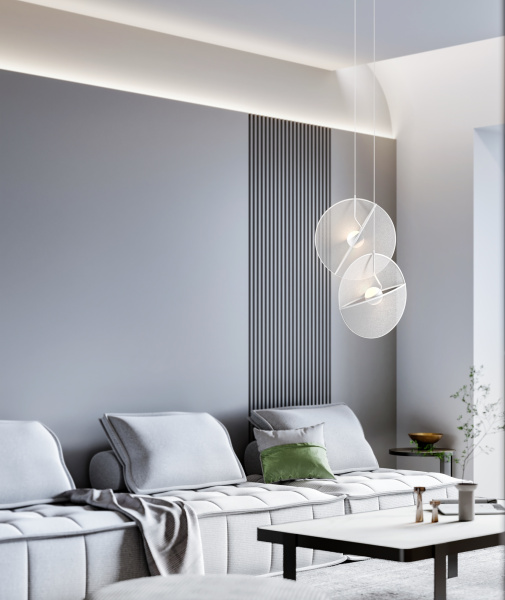 Подвесной светильник 2*LED 14Вт Белый IP20 Reflex MOD154PL-L6W3K Maytoni