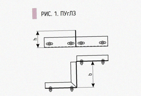 Соединитель-переходник замковый ПУгЛЗ 25х50 УХЛ1 (левый), оцинкованный лист, S1,5
