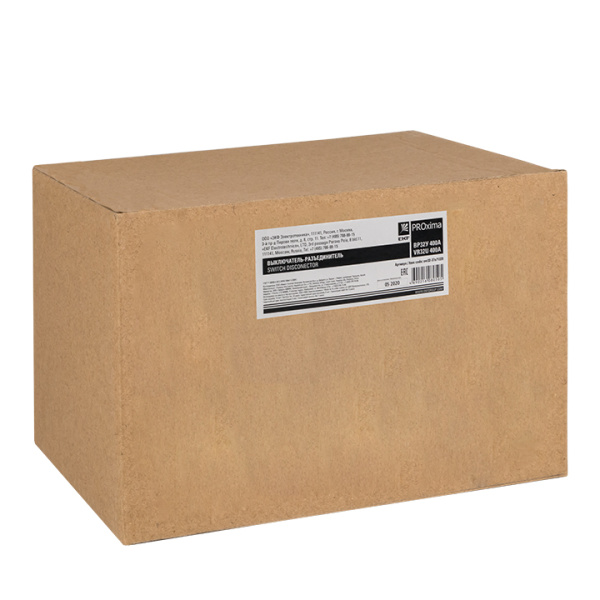 Выключатель-разъединитель ВР32У-37А71220 400А 2 направ, с д/г камерами несъемная левая/правая рукоятка MAXima PROxima EKF