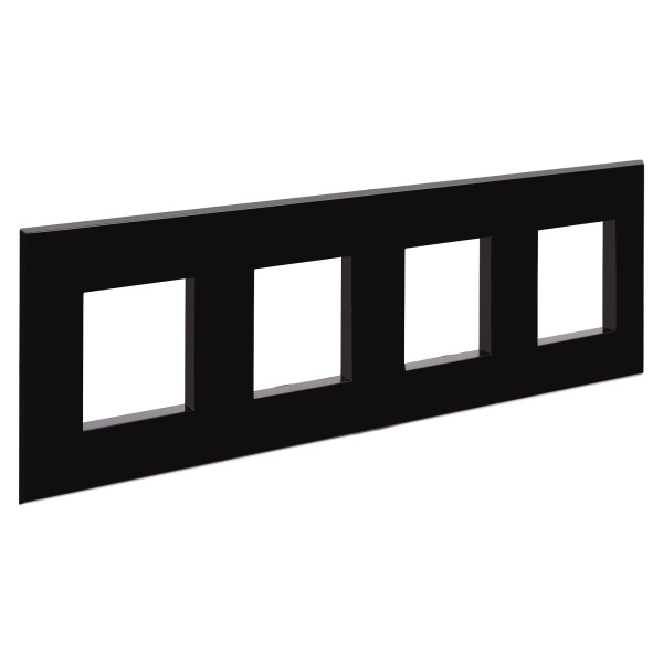 Рамка "Avanti", "Черный квадрат", 4 поста (8 мод.) DKC