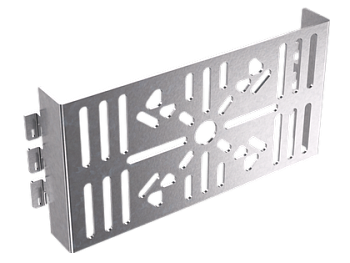 Увеличенная монтажная плата 230х120 перфорированная DKC