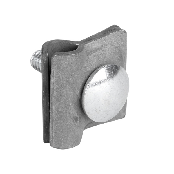 Зажим прута универсальный малый (пластина 30х30мм), HZ PROxima EKF