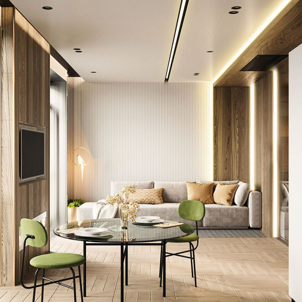 Лента светодиодная 512SMD(2110) 12Вт/м 24V 5000*10*1.8мм IP20 3000К, LS530 FERON