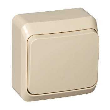 ЭТЮД Выключатель ОУ 1 кл. 10А бежевый IP20 Schneider Electric