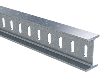 I-образный профиль 50х100, L6000, толщ.4,5 мм, горячеоцинкованный DKC