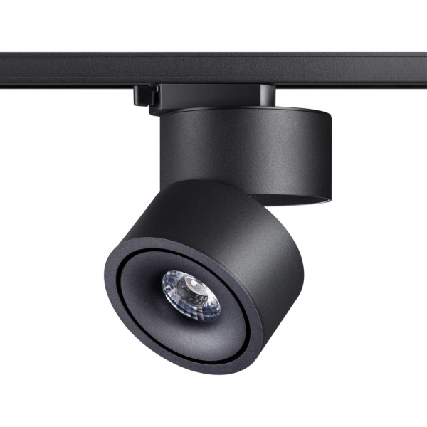 Св-к трековый IP20 LED 15W 4000K 1300Лм 100-265V черный GRODA NOVOTECH