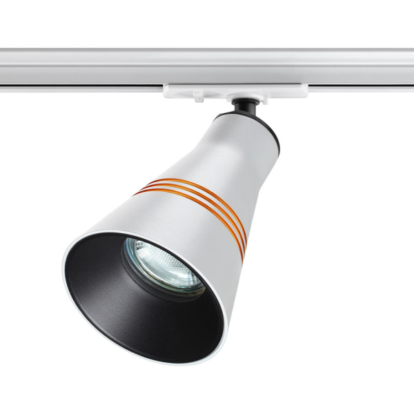 Св-к трековый однофазный двухжильный IP20 GU10 9W 220V SOBIT белый NOVOTECH