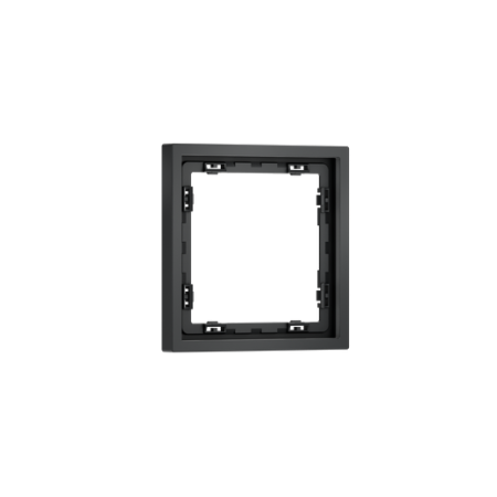 Рамка пластиковая Voltum S70 на 1 пост, (графит)