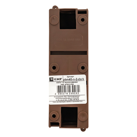 Бокс КМПН 1/2 темное дерево инд, штрих-код PROxima EKF