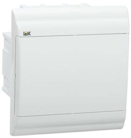Корпус пластиковый ЩРВ-П-6 модулей встраиваемый белый/белая дверь IP41 PRIME IEK