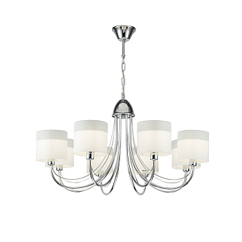 Люстра 8*E14 40Вт Хром IP20 Taisia FR5683PL-08CH Freya