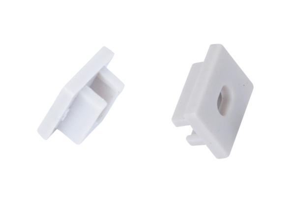 Donel Боковая заглушка с отверстием для профиля DN18510 Цвет:Серый,Серия:DN8ALE