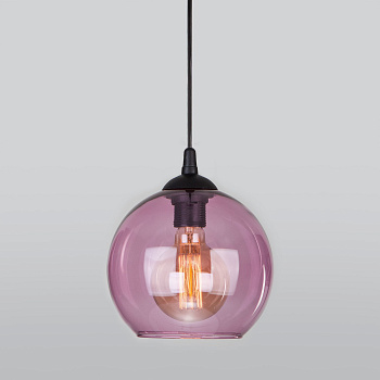 Подвесной светильник с плафоном 1*E27 60Вт черный IP20 Cubus (4443 Cubus) TK Lighting