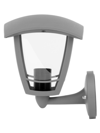 Светильник садово-парковый "СИТИ" НБУ 07-60-001 У1 4-х гранник настенный вверх серый TDM