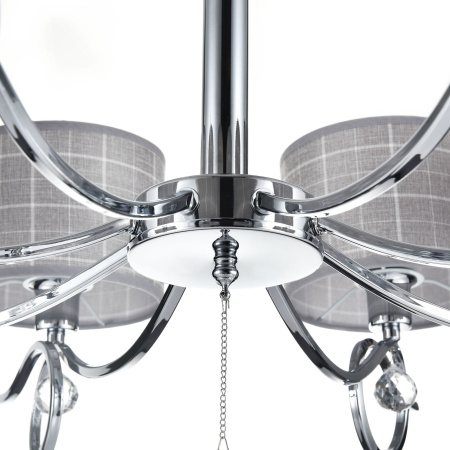 Люстра 8*E14 40Вт Хром IP20 Bertrand FR5906-PL-08-CH Freya