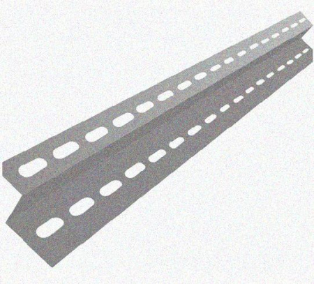 Профиль зетовый перфорированный К239х500 УХЛ1, горячее цинкование, S3,0