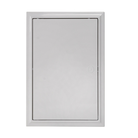 Люк ревизионный пластик с нажим, замком 200х300 (ШхВ внутр,) EKF Basic