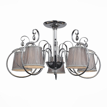 Люстра потолочная Хром/Серебристый E14 5*40Вт SL177.102.05 EVOLUCE