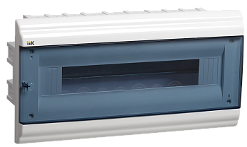 Корпус пластиковый ЩРВ-П-18 модулей встраиваемый белый IP41 PRIME IEK