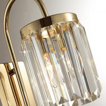 Бра E14 1*40W VASSA золотой/хрусталь ODEON LIGHT