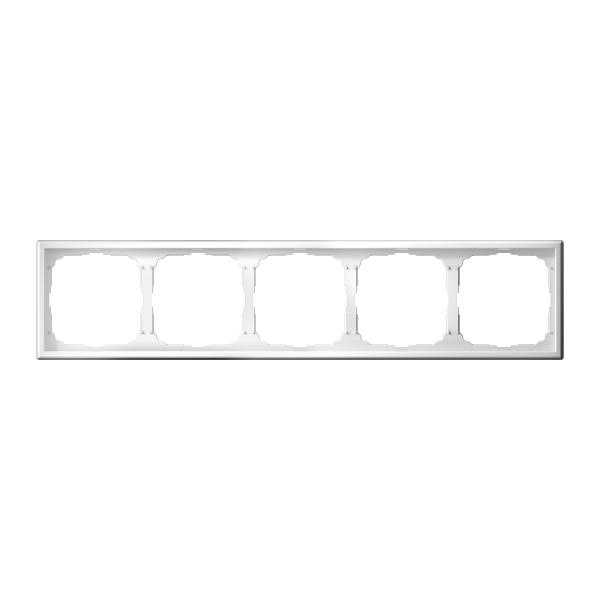 ARTGALLERY 5-постовая РАМКА, универсальная, БЕЛЫЙ Systeme Electric