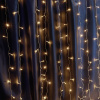 Св/д гирлянда Feron CL19 занавес 2*1,5м + 3м 230V 2700К, статичная, прозр.шнур