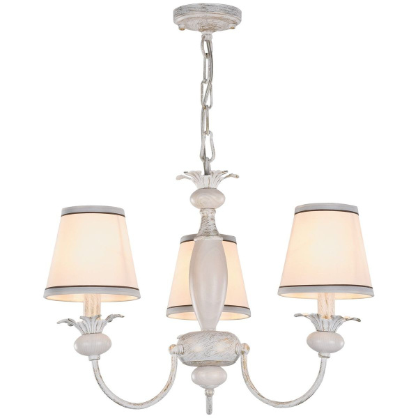 Люстра подвесная Белый/Бежевый E14 3*40Вт 313-003-03 VELANTE