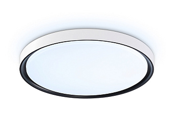 Светильник светодиодный потолочный FZ1247 WH/BK белый/черный IP54 20W 5000K D300х60 (Без ПДУ) Ambrella Light