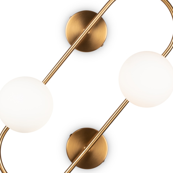 Настенный светильник (бра) 2*G9 25Вт Латунь IP20 Inversion FR5233WL-02BS Freya