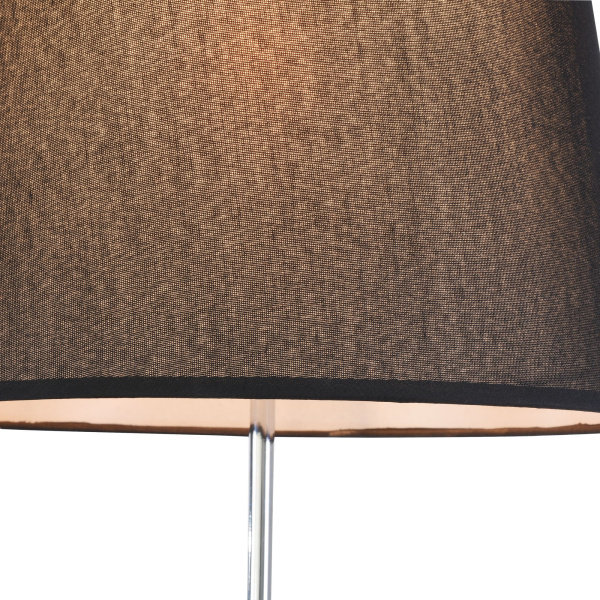 Настольная лампа 1*E27 40Вт Черный и Хром IP20 Monic MOD323-TL-01-B Maytoni