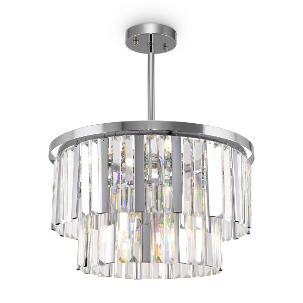 Люстра 8*E14 60Вт Хром IP20 Viviane FR11001PL-08CH Freya