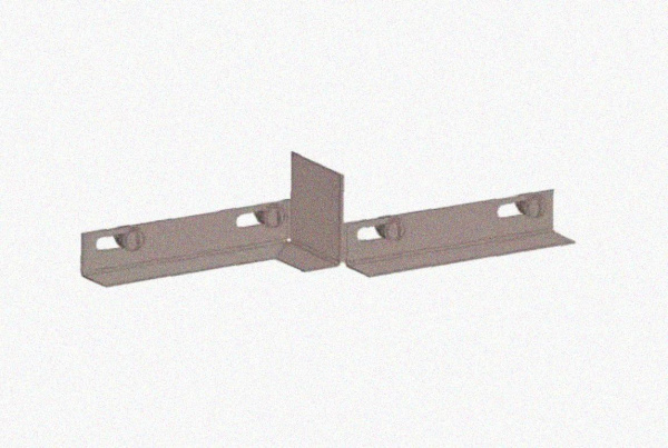 Соединитель-переходник замковый ПУгЛЗ 175х80 УХЛ1 (левый), горячее цинкование, S2,0