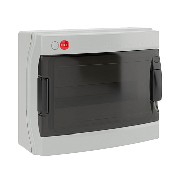 ЩРн-П-12, IP65, серый, с усиленным клеммным блоком 1х87312 DKC