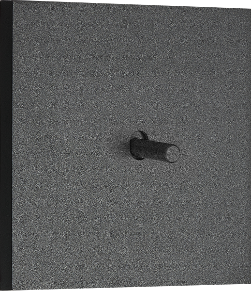 Donel N96 Переключатель перекрестный (с 3-х мест) на 1 тумблер, Цилиндр, 10AX 250V, Черный, серия DT