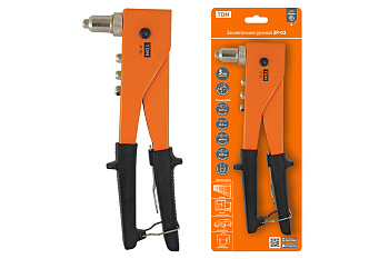 Заклепочник ручной ЗР-02, 2.4, 3.2, 4.0, 4.8 мм, "Гранит"  TDM