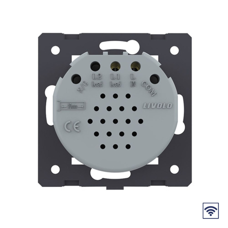 Сенсорный выключатель радиоуправляемый 1 клавиша (механизм) Livolo