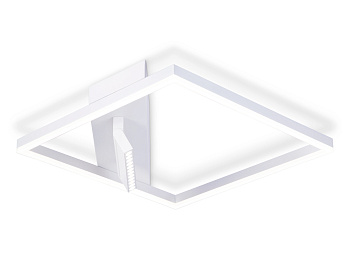 Потолочный светодиодный светильник FL51463/1+1 WH белый 70W 3000K-6400K+4200K 500*500*110 (ПДУ РАДИО 2.4G) Ambrella Light