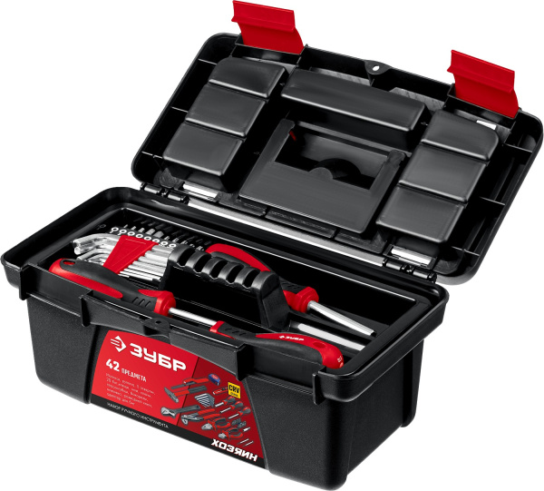 Хозяин-42 универсальный набор инструмента для дома 42 предм. ЗУБР