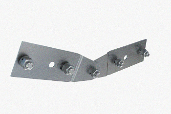 Соединитель шарнирный СШ.ЛМх150х1,5 УТ1,5, оцинкованный лист, S1,5