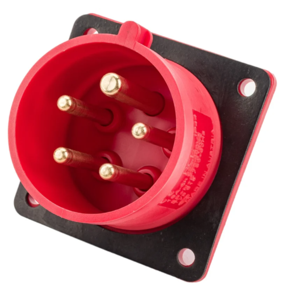 Вилка встраиваемая 16А/400V/3P+N+E/IP44 PCE